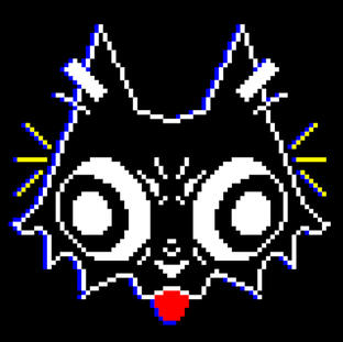 Gato Bravo pixel art